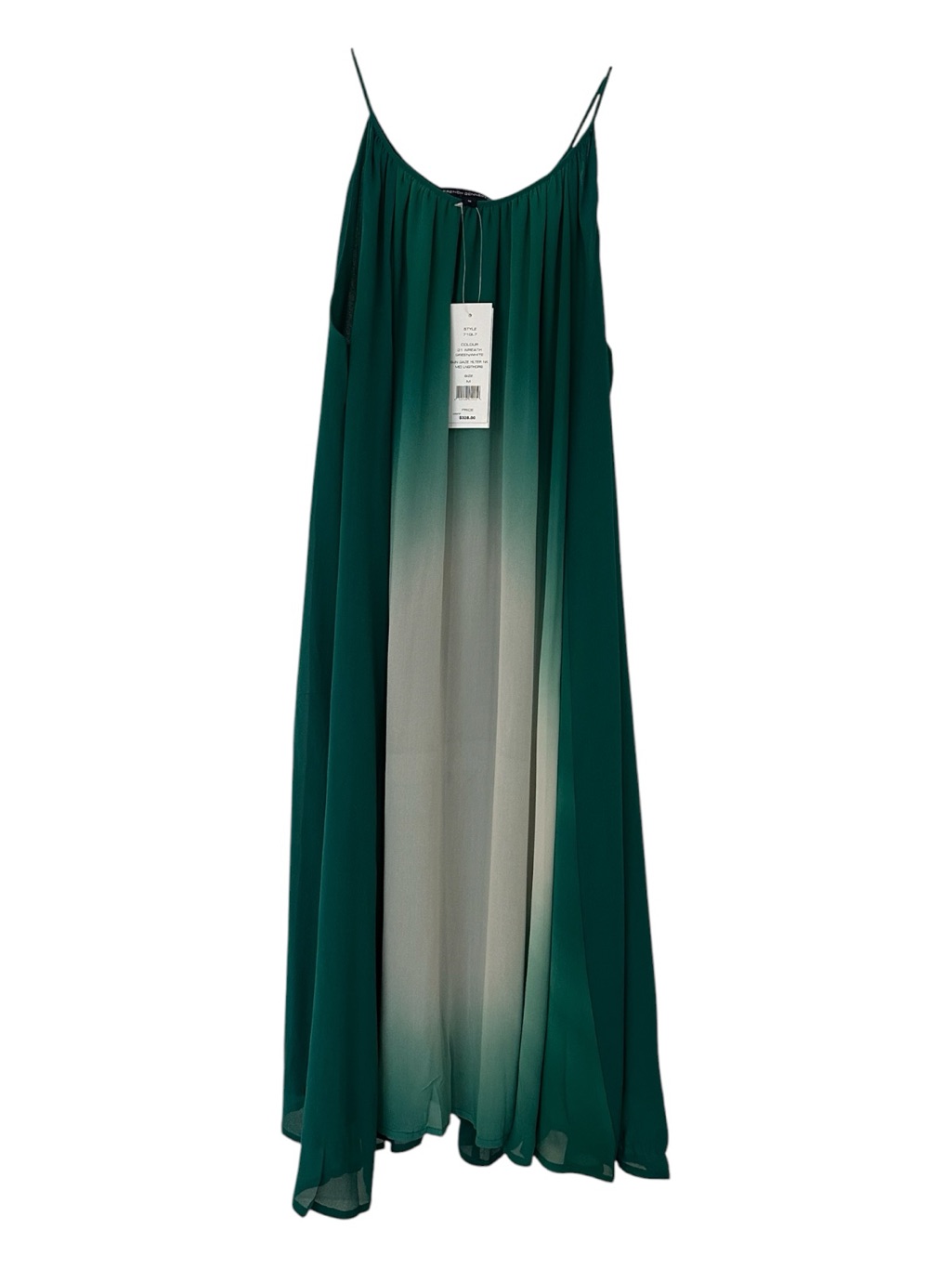 French Connection Silk Sun Gaze Halter Dress
